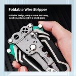 18-in-1 Multifunctional Foldable Wire Stripper Tool
