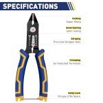 Haisstronica 3-in-1 Wire Cutters for Crafts