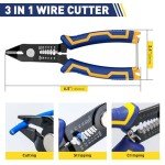 Haisstronica 3-in-1 Wire Cutters for Crafts