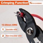 SPEEDWOX 4-in-1 Professional Electricians Pliers