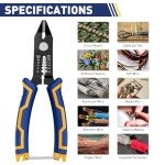 Haisstronica 3-in-1 Wire Cutters for Crafts