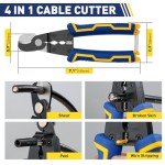 Haisstronica 4-in-1 Cable Cutters for Wires