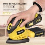 Inequalit 20V Cordless Detail Sander Set