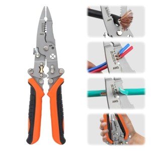Multifunction Wire Stripper and Cutter Set (3 PCS)