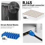 ZoeRax RJ45 Crimping Tool Kit with Connectors