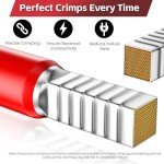 Crimping Pliers with 1200PCS Terminal Set