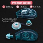 8 Pack Double-Sided Tape Roller for Crafts