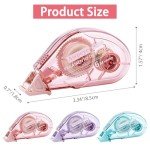 8 Pack Double-Sided Tape Roller for Crafts