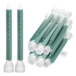 QWORK Static Mixing Nozzle Tips for Adhesives - 40 Pack