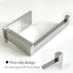 Stainless Steel Self-Adhesive Toilet Roll Holder