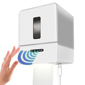 Smart Automatic Toilet Paper Dispenser with Night Light