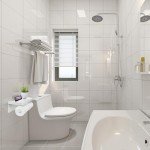 Wall-Mounted Toilet Paper Holder with Shelf - White