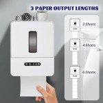 FARVIGOR Automatic Wall-Mounted Toilet Paper Dispenser