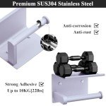 Lavender Toilet Paper Holder with Shelf - Wall Mounted