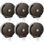 Layhit Jumbo Toilet Paper Dispenser - 6 Pack