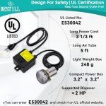 Brushed Nickel Garbage Disposal Air Switch Button