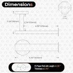 Brushed Nickel Wall-Mounted Toilet Paper Holder