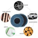 Titoe 24 PCS 2 Inch Zirconia Flap Discs