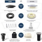 Dual Outlet Air Switch Kit for Garbage Disposal