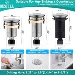 Brushed Nickel Garbage Disposal Air Switch Button