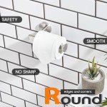 Brushed Nickel Wall-Mounted Toilet Paper Holder