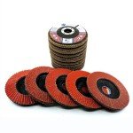 4.5" Ceramic Flap Discs for Angle Grinder - 10 Pack