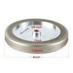 8-Inch CBN Grinding Wheel for Bench Grinders