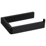 Matte Black Wall Mounted Toilet Paper Holder