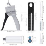 Epoxy Glue Gun with Accessories - 50 ml Dispenser