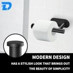 Stainless Steel Self-Stick Toilet Paper Holder