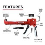 Octogun 930-GTD Caulk Gun and Removal Kit