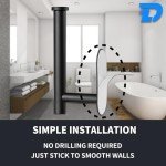 Stainless Steel Self-Stick Toilet Paper Holder