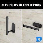 Stainless Steel Self-Stick Toilet Paper Holder