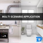 Stainless Steel Self-Stick Toilet Paper Holder