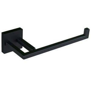Matte Black Wall Mounted Toilet Paper Holder