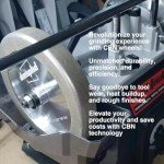 8-Inch CBN Grinding Wheel for Bench Grinders
