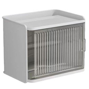 Waterproof Self-Adhesive Toilet Paper Holder - White