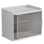 Waterproof Self-Adhesive Toilet Paper Holder - White