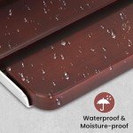 Wall-Mounted Folding Teak Shower Seat