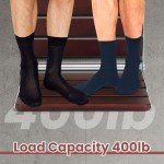 Wall-Mounted Folding Teak Shower Seat