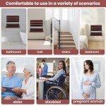 Wall-Mounted Folding Teak Shower Seat