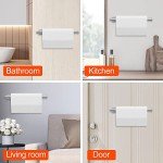 Stainless Steel Wall-Mounted Tissue and Towel Holder