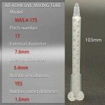 50-Pack Epoxy Mixing Nozzles for Glue Guns