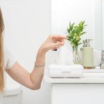 2-Pack Suction-Mounted Wet Wipe Dispenser