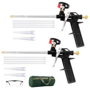 Expanding Foam Spray Gun Applicator Set (2 Pieces)