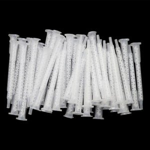 50 Pack Epoxy Mixing Nozzles for Adhesive Cartridges