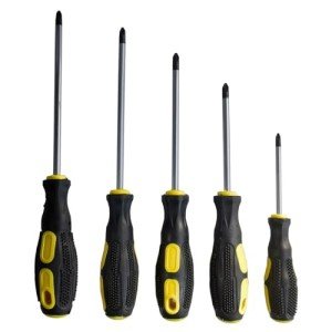 Ergonomic Phillips Screwdriver Set with Magnetic Tips