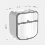 Wall-Mounted Toilet Paper Holder with Shelf