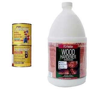 PC-Woody Wood Repair Epoxy and Hardener Combo