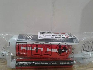 Hilti HY 200-R Injectable Mortar Epoxy Hybrid